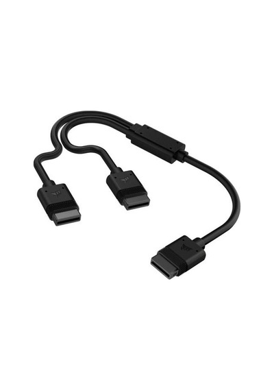 Corsaır Cl-9011124-WW Düz Konektörlü 1 x 600 MM İcue Lınk Y Kablosu Siyah