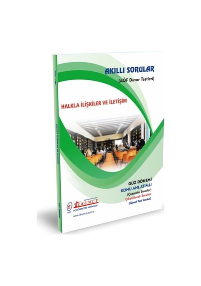 İlkumut Yayınları - Halkla İlişkiler Ve İletişim - Konu Anlatımlı - Çözümlü Sorular