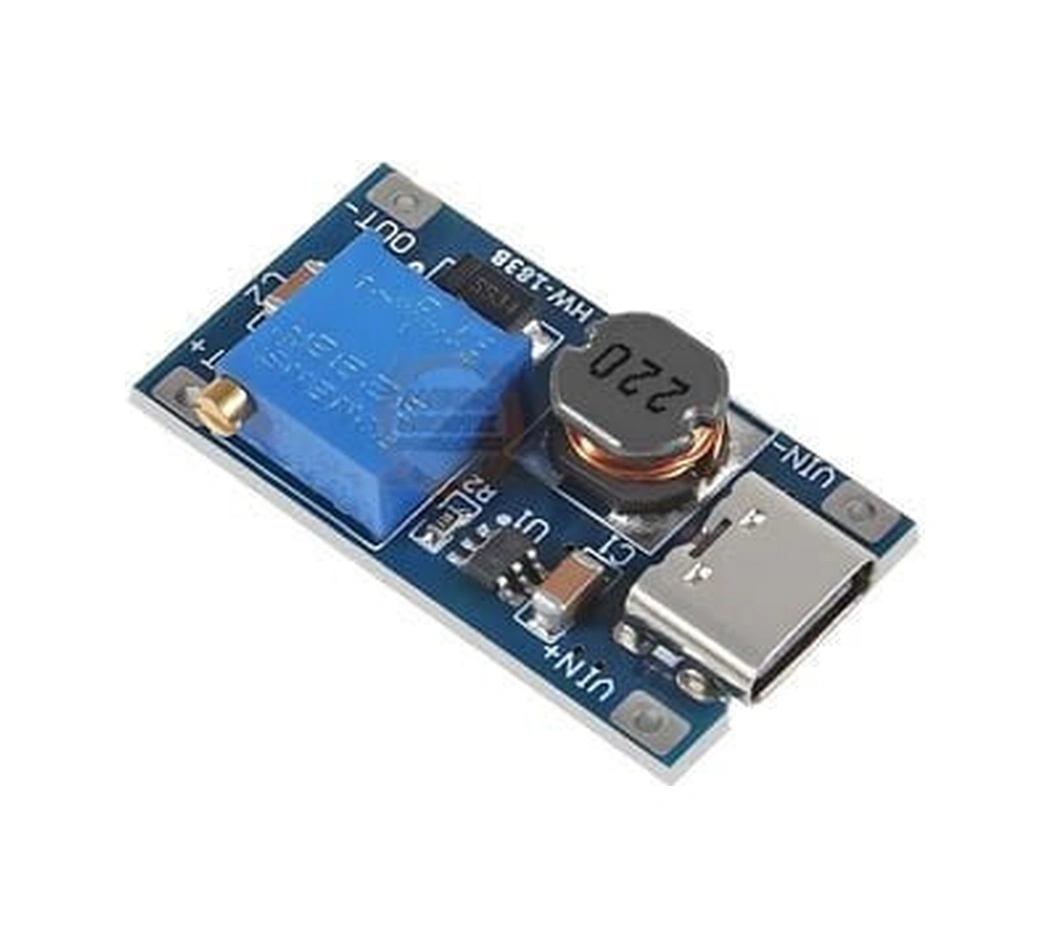 Mt3608 2a Type-c Usb Voltaj Yükseltici Dc-dc Güç Modülü-boost Modül