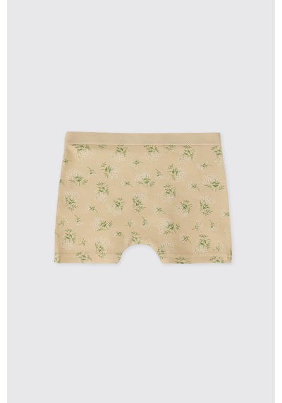 Panço Kız Çocuk Sarı 3'lü Boxer Seti 2612gk14002