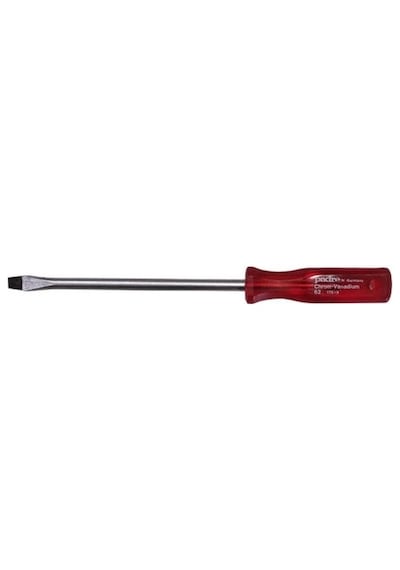 Tornavida Düz Kırmızı Saplı No62x175x8 Alman Padre