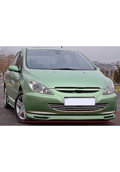 Peugeot 307 Ön Tampon Eki Karlık Fiberglass Boyasız