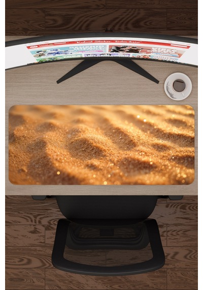 Kum Kaymaz Dikişli Kauçuk Oyuncu Mousepad V2 - 70x30 Xl Gaming Mouse Pad Fare Altlığı