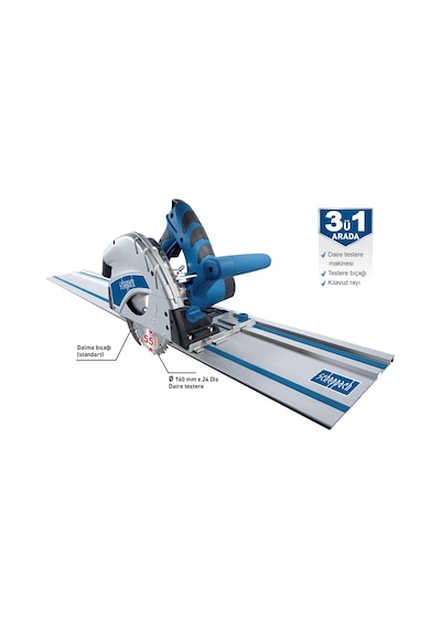 Scheppach Pl55 1200w Dalma Tip Daire Testere-klavuz