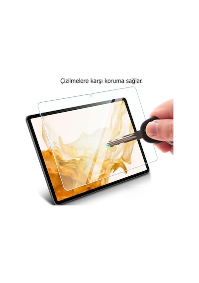 Samsung Galaxy Uyumlu Tab S10 Ultra Sm-x920 Temperli Cam Tablet Ekran Koruyucu