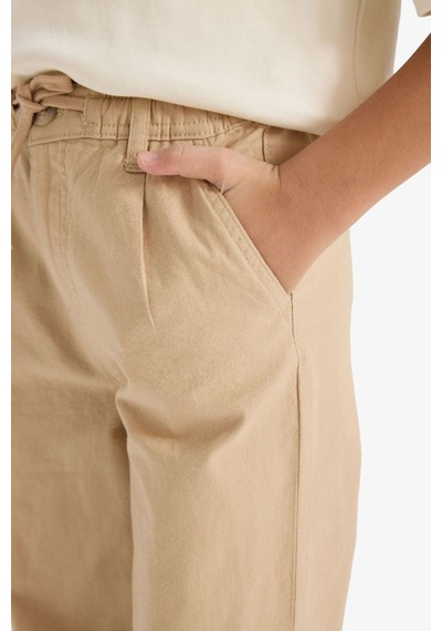 Defacto Keten Karışımlı Pantolon Erkek Çocuk G6735A826SP