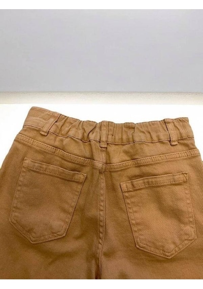 Nk Kids Kız Çocuk Mevsimlik Pensli Gabardin Pantolon-14599 Vizon