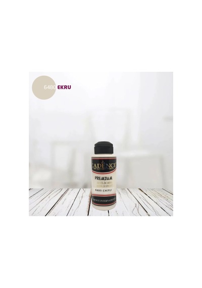 Cadence Premium Akrilik 6480 Ekru - 120ml Ekru Ekru