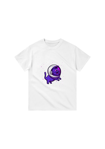 Paybuy Çocuk Uzay Macerası Astronot Kedi Baskılı Tişört Rahat Kesim Günl beyaz Paybuy Çocuk Uzay Macerası Astronot Kedi Baskılı Tişört Rahat Kesim Günl beyaz