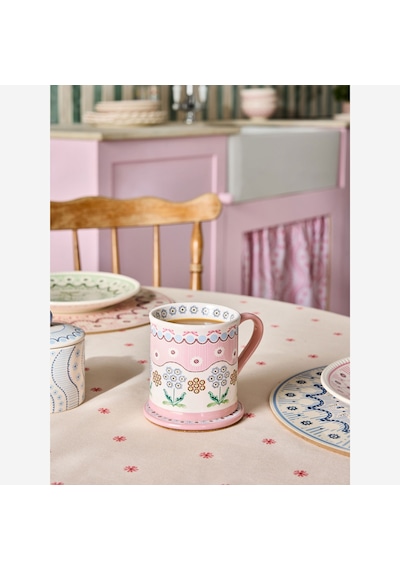 Pembe Stoneware Kupa 250 Ml