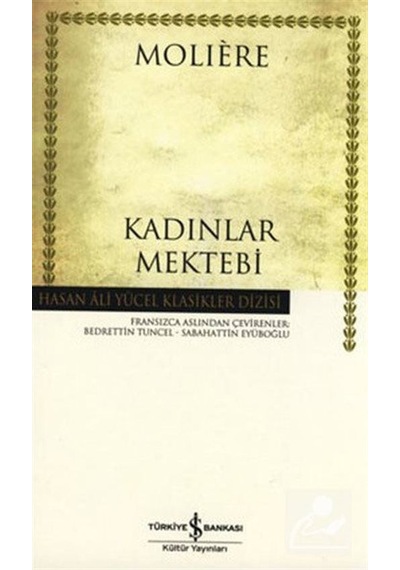 Kadınlar Mektebi karton Kapak / Moliere