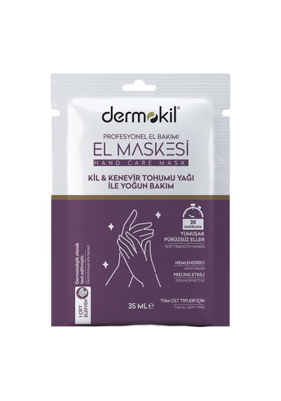 Dermokil Kilden Gelen Güzellik El Maskesi Nemlendirici Peeling Etkili