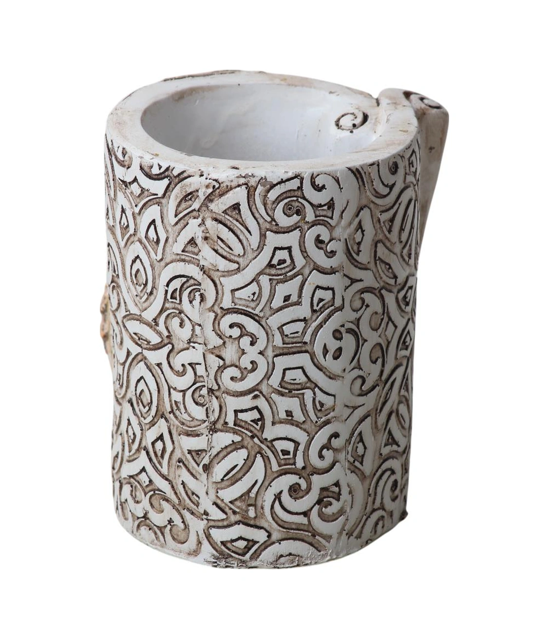Lüks İşlemeli Aynalı Baykuş Kalemlik Biblo Dekoratif Heykel Ev Ofis Yeni Yıl Hediyelik 9 X7 Cm 9 - 11 Cm