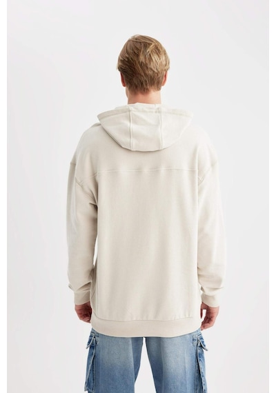 Defacto Comfort Regular Fit Rahat Kalıp Kapüşonlu Kanguru Cepli Basic Düz Sweatshirt B4446ax24spgr437 Gri Defacto Comfort Regular Fit Rahat Kalıp Kapüşonlu Kanguru Cepli Basic Düz Sweatshirt B4446ax24spgr437 Gri