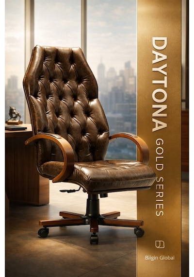 Daytona Premium Yönetici Ofis Ve Büro Koltuğu Anatomik Tasarım Lüks Oturum Konforu Kahverengi Daytona Premium Yönetici Ofis Ve Büro Koltuğu Anatomik Tasarım Lüks Oturum Konforu Kahverengi