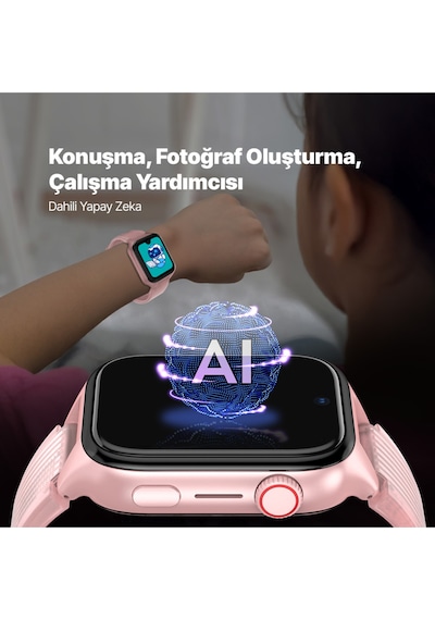 Ttec 2KSW03 Kidi Pro Amoled Ekranlı GPS 4G Sim Kartlı Akıllı Çocuk Saati