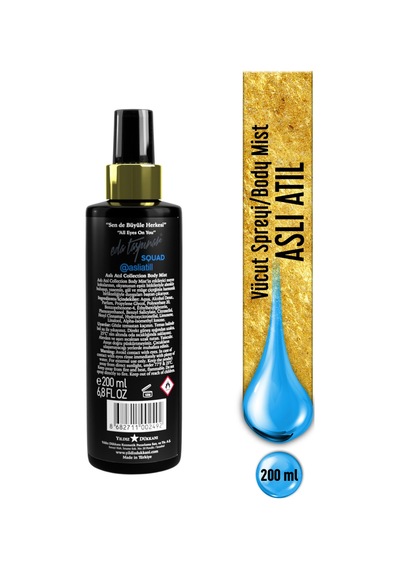 Eda Taşpınar Squat Aslı Atil Collection Vücut Spreyi 200 ML