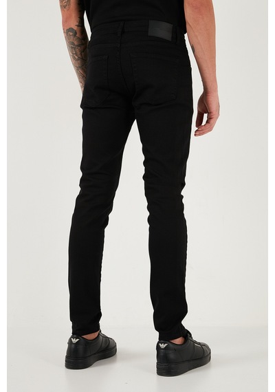 Buratti Streç Pamuklu Slim Fit Normal Bel Dar Paça Jeans Erkek Kot Pantolon 1115C01Napoli Siyah Buratti Streç Pamuklu Slim Fit Normal Bel Dar Paça Jeans Erkek Kot Pantolon 1115C01Napoli Siyah