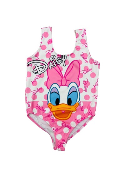 Lolliboomkids Kız Çocuk Daisy Ördek Mayo Pembe - Beyaz