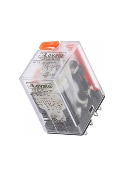Lovato Hr604ca230 4 Kutuplu 5a Röle