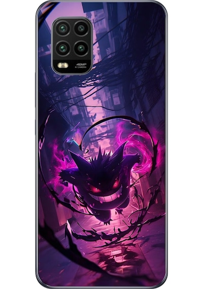Xiaomi Mi 10 Lite Uyumlu Şeffaf Kılıf Pokemon 2 Tasarımlı