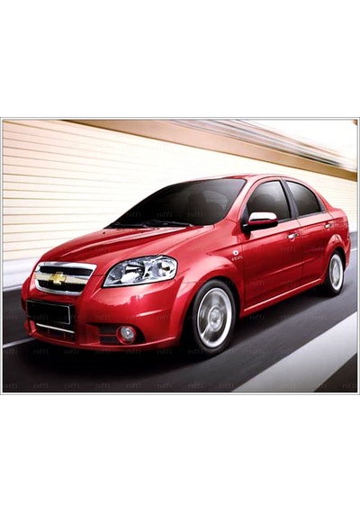 Chevrolet Aveo Krom Ayna Kapağı 2 Prç P.çelik 2005-2011
