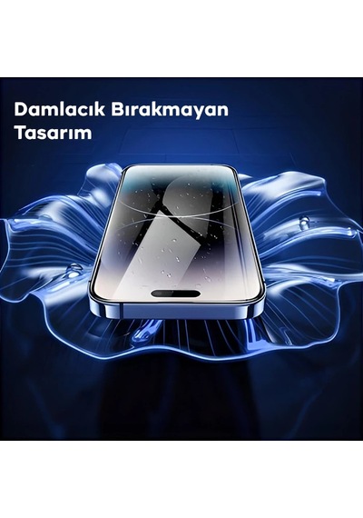 Hoco 9d İphone 15 Pro Tempered Kırılmaz Cam Ekran Koruyucu- 5775