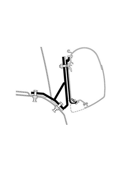 Duc Lift-ıveco Tavan Montaj Braketi 5003-8000 Serisi 3 Ad