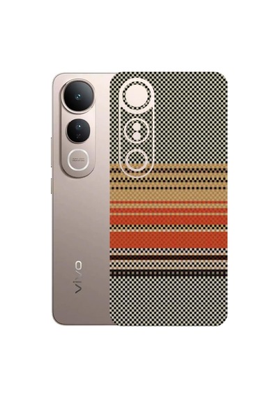 Kapps Vivo V50 Lite İle Uyumlu Rainbow Serisi Premium Arka Kapak Kaplama Kenarlar Yoktur 96318451