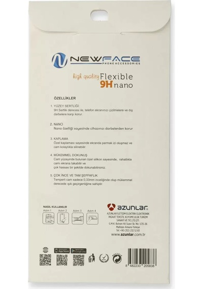 Newface Samsung Uyumlu Galaxy A21s 6d Mat Seramik Hayalet Nano Ekran Koruyucu,