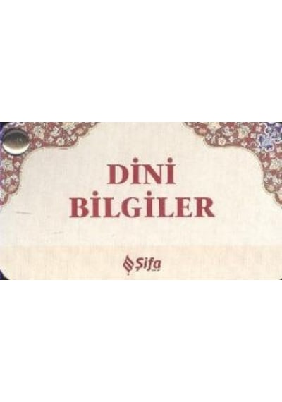 Dini Bilgiler (Kartela) - Ensar Arslan - Şifa Yayınevi