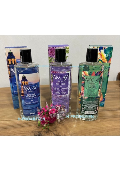Akçay 3'lü Avantaj Paketi, Gizli Çiçek + Yıldız Çiçeği + İstanbul Kolonyası, H-pro Hijyen