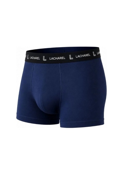 Erkek Likralı Pamuklu Nefes Alan Penye Boxer 3'lü Paket - Lacivert