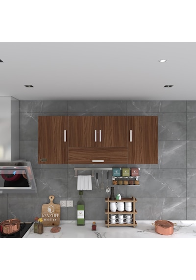 Kenzlife hazır mutfak acus32 cvz 060*150*32 mutfak banyo dolabı kapaklı raflı Kenzlife hazır mutfak acus32 cvz 060*150*32 mutfak banyo dolabı kapaklı raflı