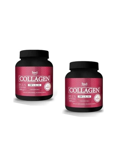 2 Adet Hud Collagen ( Kolejen ) Plus Toz Kolajen Powder 300 g