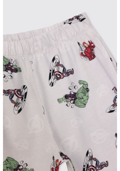 Panço Erkek Çocuk Gri Pijama Takımı 2611bk39005