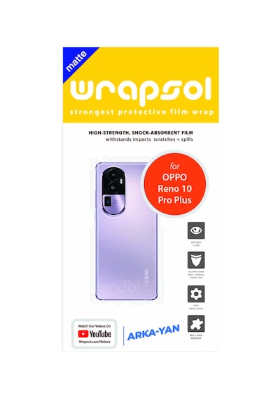 Oppo Reno 10 Pro Plus Mat Arka Ve Yan Kaplama Poliüretan Film