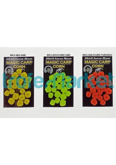 Magic Carp Mc1 Serisi Medium-Large 10-12Mm Yüzen Silikon Mısır Sa