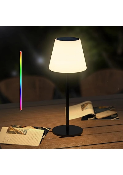 Forlife Solar Şarjlı Dekoratif Dış Mekan Led Masa Lambası
