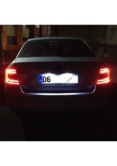 Fardoktoru Skoda Octavia Ii Led Plaka Ampulü Dekoder Seti