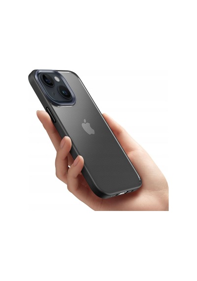 Rock Apple Uyumlu iPhone 14 Plus Guard Şeffaf Kılıf Mor Mor