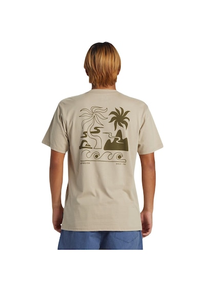 Quiksilver Aqyzt09562 Tropical Breeze Mor Erkek Tişört 001