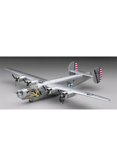 1/72 B-24j Liberator Savaş Uçağı Maketi, Hasegawa 01559