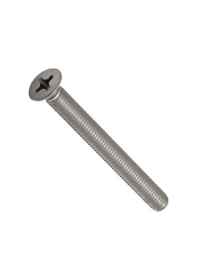 5x15 mm.  YHB Metrik Yıldız Havşa Başlı Civata 10 Adet Paket