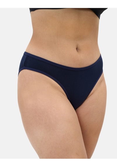 Alya Underwear Kadın Külot, Renkli Pamuklu Slip Külotlar Bikini Kesim 5'li Paket Çok Renkli Multicolor - A02