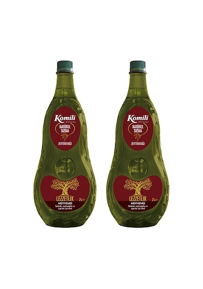 Komili Lezzetlik Meyvemsi Natürel Sızma Zeytinyağı Pet 2 x 2 L
