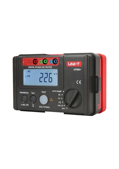 Uni-t Ut582+ Dijital Rcd Elcb Test Cihazı