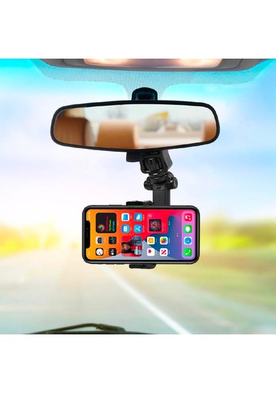 ALLY 360 Dönebilen Multifonksiyonel Dikiz Aynası Araç Telefon Tut