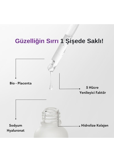 Aclind Bio-Placenta Hya-Collagen Serum 50 ML
