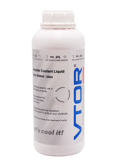Vtor Bilgisayar Soğutma Sıvısı 1000ML Transparan